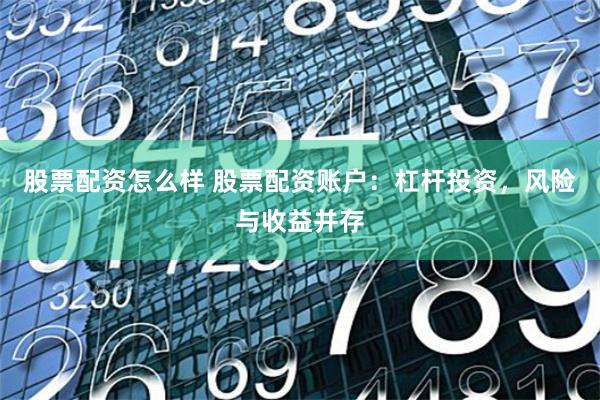 股票配资怎么样 股票配资账户:杠杆投资,风险与收益并存